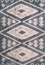 Dynamic Rugs CRUZ 7003-501 Blue and Ivory